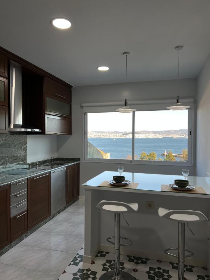 Apartamento En Cangas - Vistas Al Mar Εξωτερικό φωτογραφία